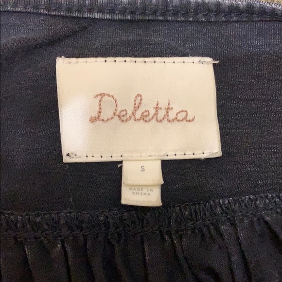 Anthropologie Deletta sirpo faux wrap blouse - Picture 10 of 11